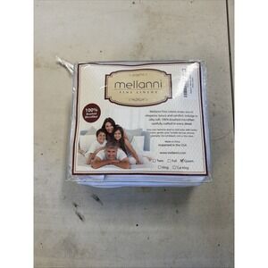 Mellanni Queen White Sheet Set 100% Brushed Microfiber Extra Soft 1800 TC